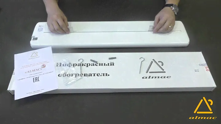 Видеообзор Almac ИК5 инфракрасный обогреватель