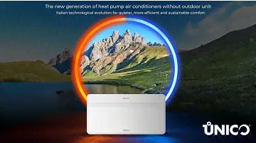 Unico, the new generation of heat pump air conditioners without outdoor unit