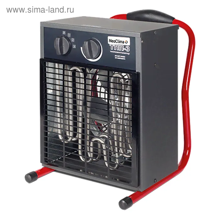 Тепловая пушка Neoclima ТПП-3, электрическая, 1.5/3 кВт, 300 м3/час, 220 В