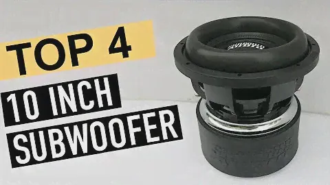 BEST 4: 10 Inch Subwoofer 2019